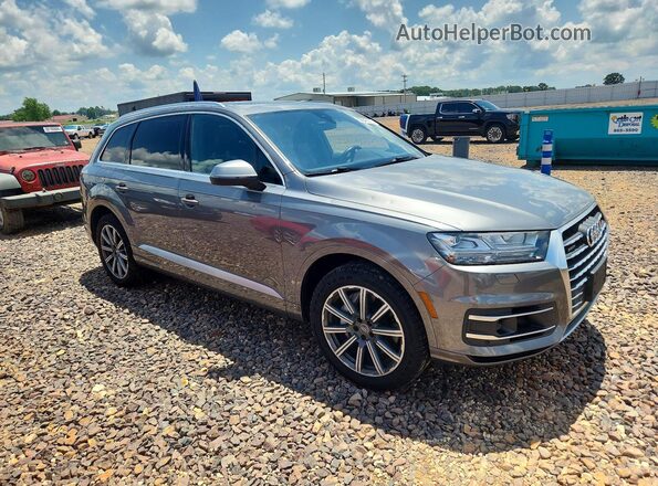 WA1VAAF72HD035974 2017 AUDI Q7 Gray Front right