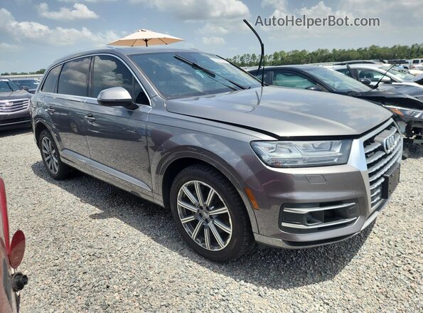 WA1VAAF72JD023880 2018 AUDI Q7 Gray Przód prawy