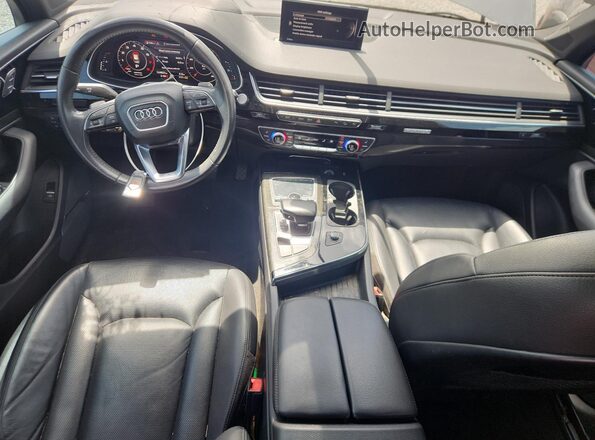 WA1VAAF72JD023880 2018 AUDI Q7 Gray Widok deski rozdzielczej