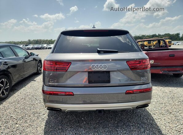 WA1VAAF72JD023880 2018 AUDI Q7 Gray Widok z tyłu