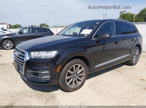 WA1VAAF73HD011540 2017 AUDI Q7 Black Przód lewy