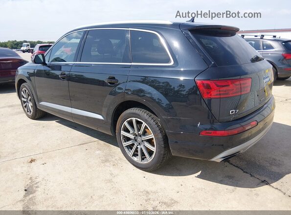 WA1VAAF73HD011540 2017 AUDI Q7 Black Tył lewy