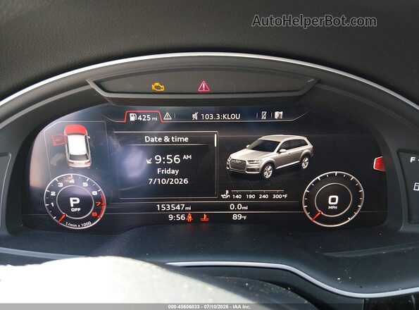 WA1VAAF73HD011540 2017 AUDI Q7 Black Widok tylnych siedzeń