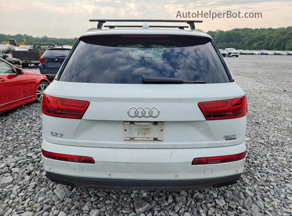 WA1VAAF73HD046935 2017 AUDI Q7 White Հետևի տեսք