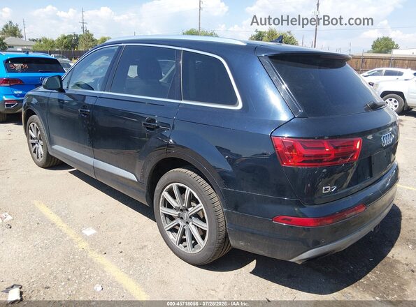 WA1VAAF73JD012290 2018 AUDI Q7 Blue Rear left