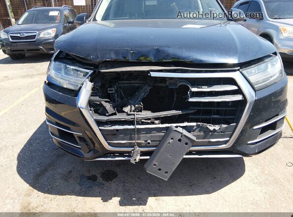 WA1VAAF73JD012290 2018 AUDI Q7 Blue Front view