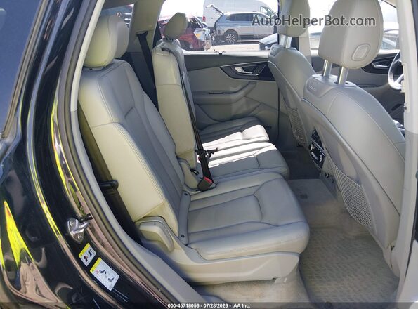WA1VAAF73JD012290 2018 AUDI Q7 Blue VIN sticker view
