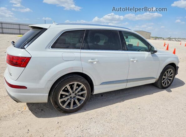 WA1VAAF73JD016906 2018 AUDI Q7 Белый Задняя правая четверть