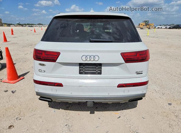 WA1VAAF73JD016906 2018 AUDI Q7 Белый Вид сзади