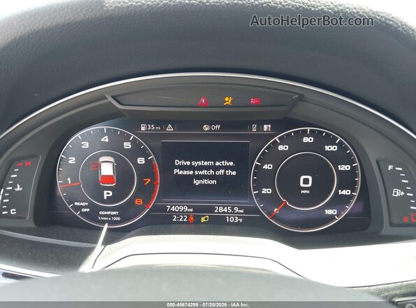 WA1VAAF73JD054250 2018 AUDI Q7 White Հետևի նստատեղերի տեսք