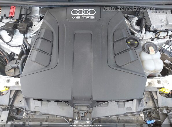 WA1VAAF73JD054250 2018 AUDI Q7 White Հետևի տեսք