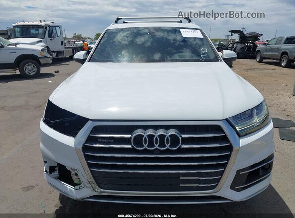 WA1VAAF73JD054250 2018 AUDI Q7 White Սալոնի հետևի տեսք