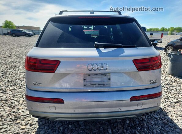 WA1VAAF74HD011353 2017 AUDI Q7 Silver Widok z tyłu