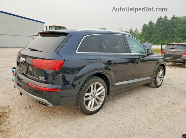 WA1VAAF74HD029304 2017 AUDI Q7 Blue Հետևի աջ