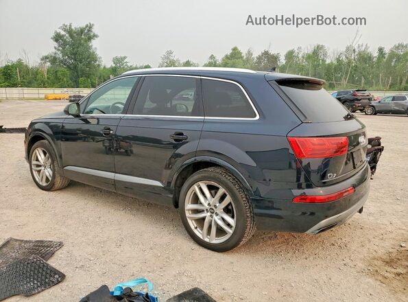 WA1VAAF74HD029304 2017 AUDI Q7 Blue Հետևի ձախ