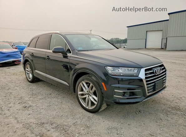 WA1VAAF74HD029304 2017 AUDI Q7 Blue Առջևի աջ