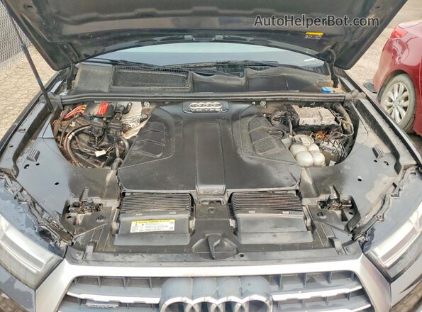 WA1VAAF74JD005557 2018 AUDI Q7 Черный Вид подкапотного пространства
