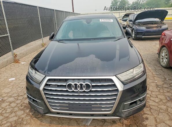 WA1VAAF74JD005557 2018 AUDI Q7 Черный Вид спереди