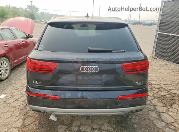WA1VAAF74JD005557 2018 AUDI Q7 Черный Вид сзади