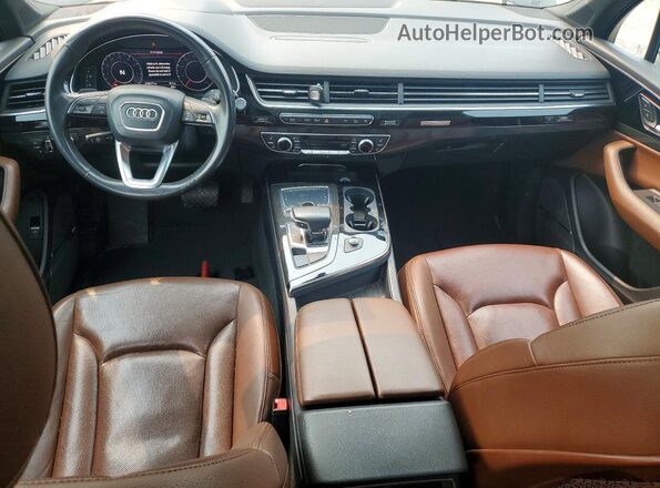 WA1VAAF74JD005557 2018 AUDI Q7 Черный Вид панели приборов