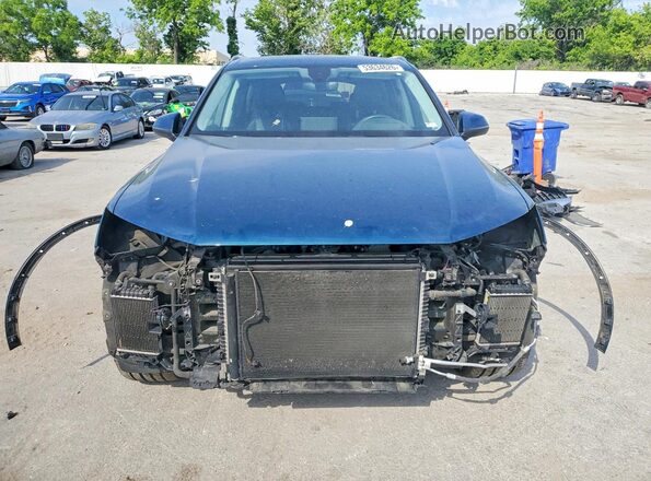 WA1VAAF74KD021789 2019 AUDI Q7 Blue Вид спереду