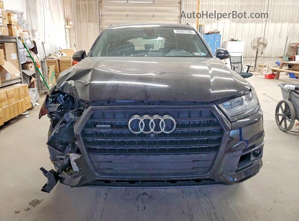 WA1VAAF74KD040018 2019 AUDI Q7 Black Front view