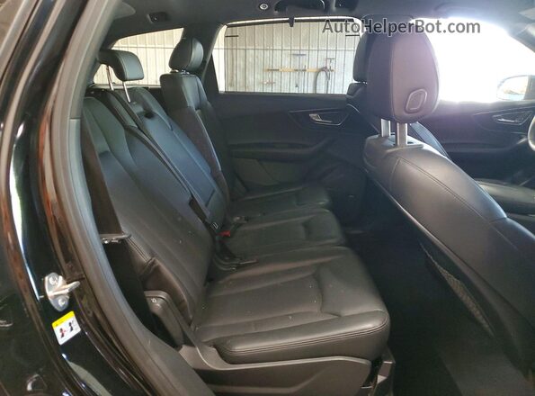 WA1VAAF74KD040018 2019 AUDI Q7 Black Rear interior view