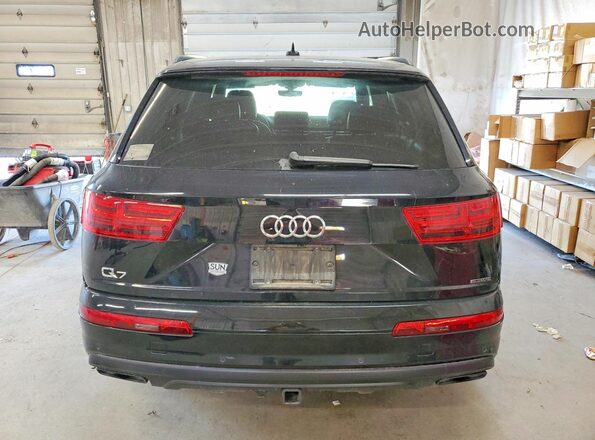 WA1VAAF74KD040018 2019 AUDI Q7 Black Rear view