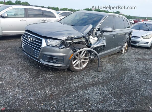 WA1VAAF75HD003018 2017 AUDI Q7 Gray Передня ліва чверть