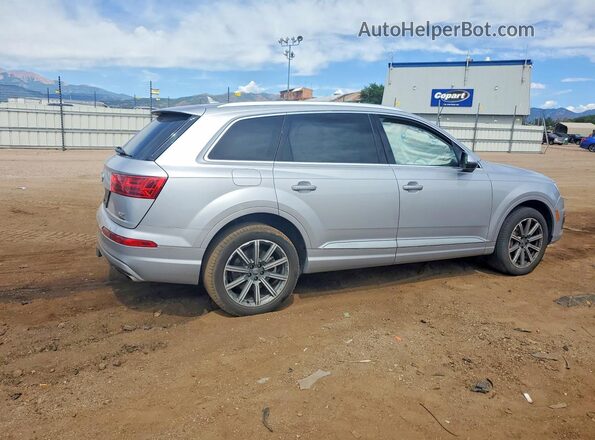 WA1VAAF75JD015305 2018 AUDI Q7 Silver Rear right