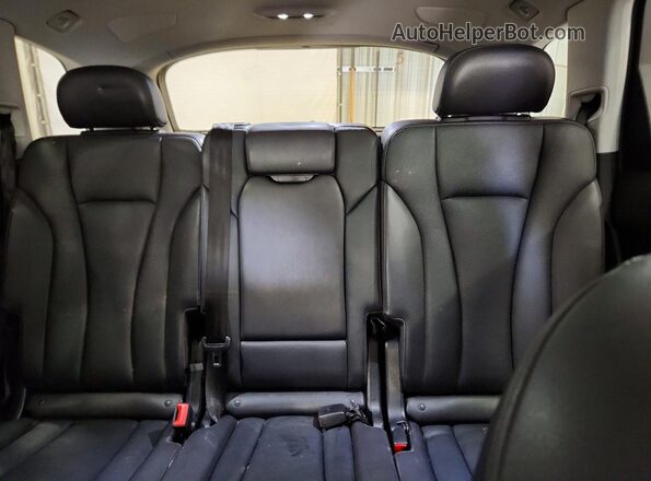 WA1VAAF75JD018074 2018 AUDI Q7 Gray Հետևի նստատեղերի տեսք