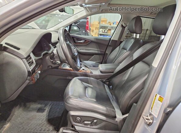WA1VAAF75JD018074 2018 AUDI Q7 Gray Սալոնի դիմացի տեսք