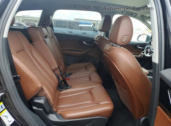 WA1VAAF75JD041628 2018 AUDI Q7 Black Սալոնի հետևի տեսք