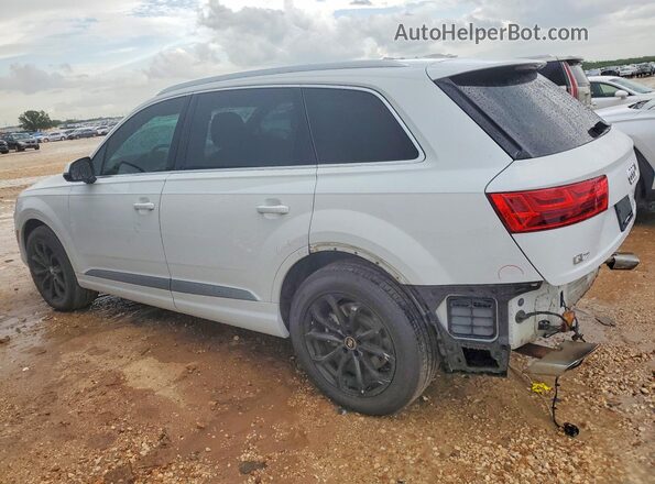 WA1VAAF75JD052385 2018 AUDI Q7 White უკანა მარცხენა