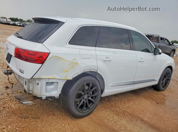 WA1VAAF75JD052385 2018 AUDI Q7 White უკანა მარჯვენა