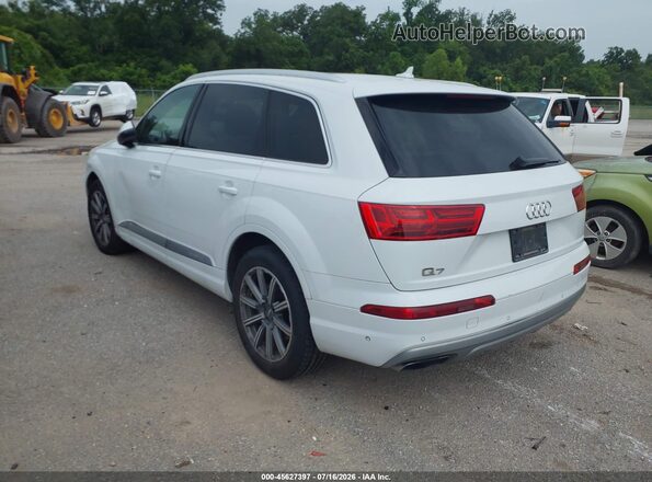 WA1VAAF75KD008680 2019 AUDI Q7 White Trasero izquierdo