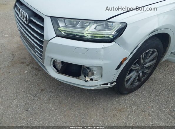 WA1VAAF75KD008680 2019 AUDI Q7 White Vista frontal