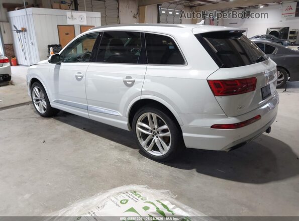 WA1VAAF76HD046332 2017 AUDI Q7 Белый Задняя левая четверть