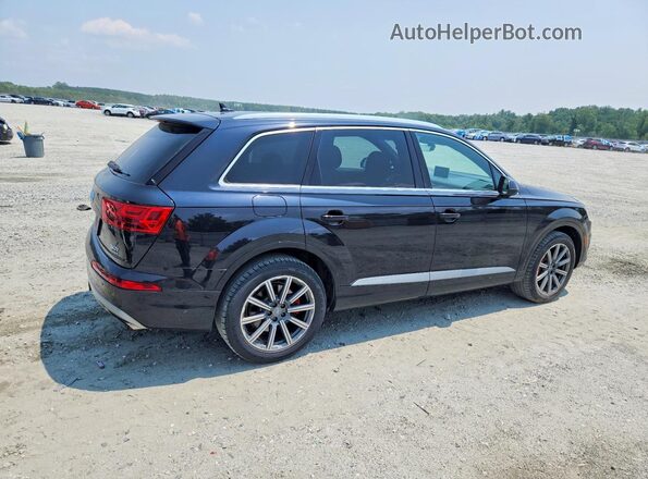 WA1VAAF76HD057153 2017 AUDI Q7 Black Trasero derecho
