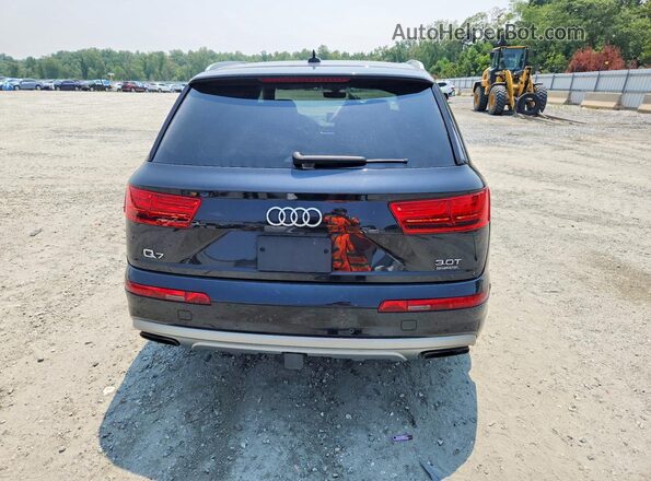 WA1VAAF76HD057153 2017 AUDI Q7 Black Vista trasera