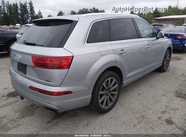 WA1VAAF76JD000800 2018 AUDI Q7 Серебряный Задняя правая четверть