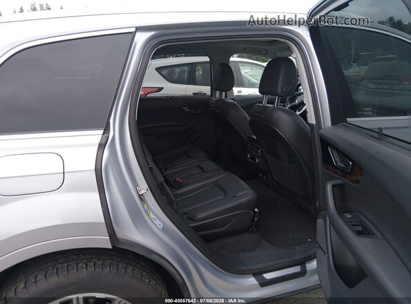 WA1VAAF76JD000800 2018 AUDI Q7 Серебряный Вид наклейки с VIN-кодом