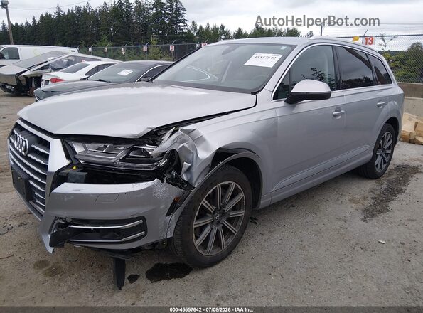 WA1VAAF76JD000800 2018 AUDI Q7 Серебряный Передняя левая четверть