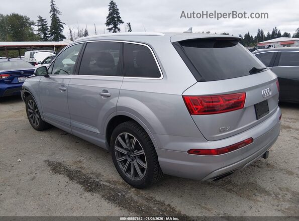 WA1VAAF76JD000800 2018 AUDI Q7 Серебряный Задняя левая четверть