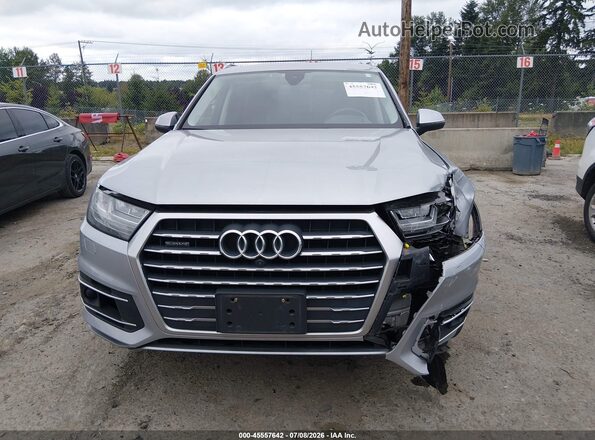 WA1VAAF76JD000800 2018 AUDI Q7 Серебряный Вид щитка приборов