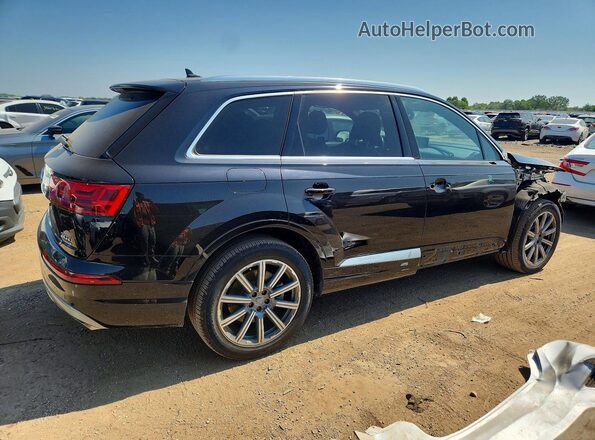 WA1VAAF76JD020819 2018 AUDI Q7 Black უკანა მარჯვენა