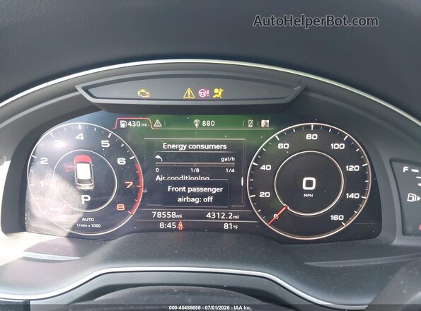 WA1VAAF76JD024367 2018 AUDI Q7 Черный Вид задних сидений