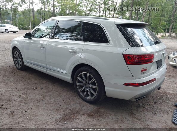 WA1VAAF76JD038575 2018 AUDI Q7 White Rear left