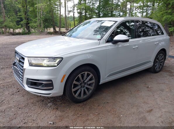 WA1VAAF76JD038575 2018 AUDI Q7 White Front left