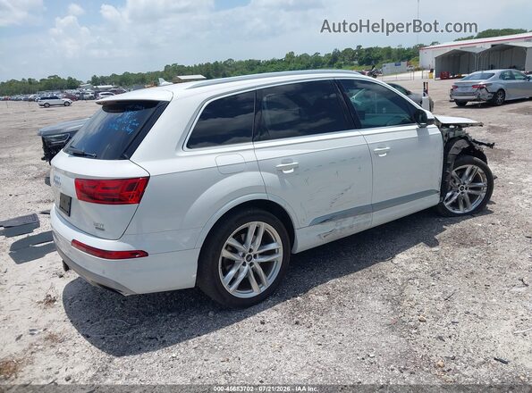 WA1VAAF76JD050371 2018 AUDI Q7 White უკანა მარჯვენა